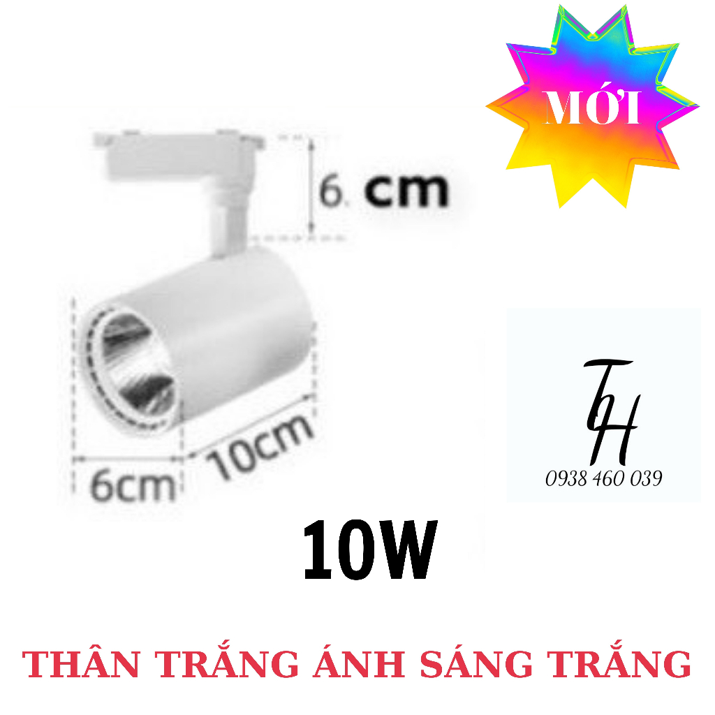 Đèn Rọi Ray Cob Mini Combo 3 Đèn 1 Thanh Ray 10W,20W Trang Trí Mọi Không Gian Siêu Sáng, Siêu Bền