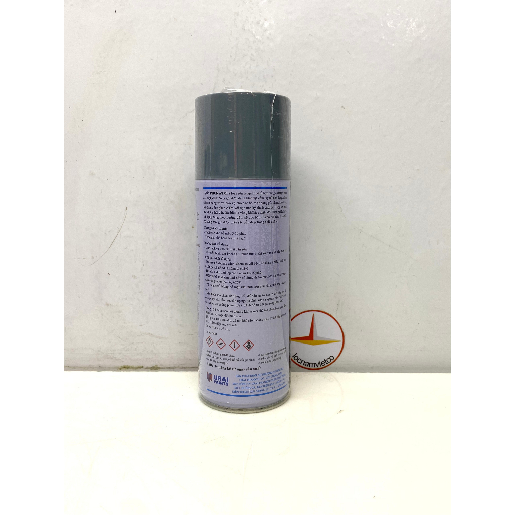 Sơn xịt lót chống rỉ ATM A266 màu xám