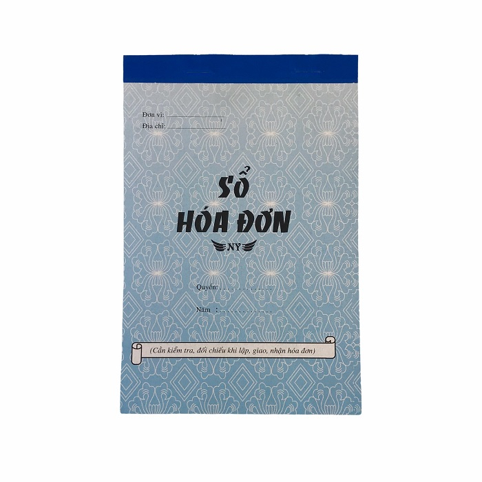 Hóa đơn bán lẻ NY 13x20cm 2 liên 50 bộ không đế (10/100)
