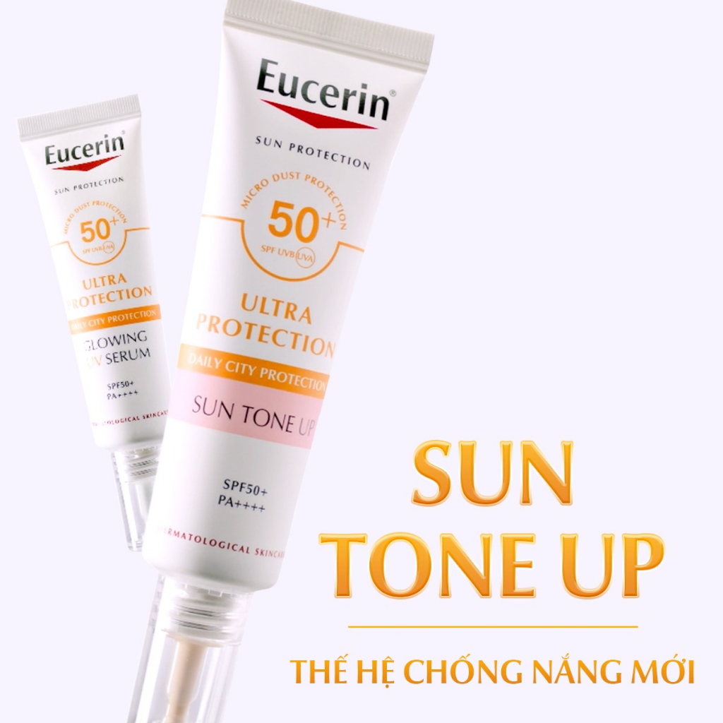 Eucerin Kem chống nắng nâng tông & dưỡng sáng da tức thì Eucerin Sun Tone Up 30Ml