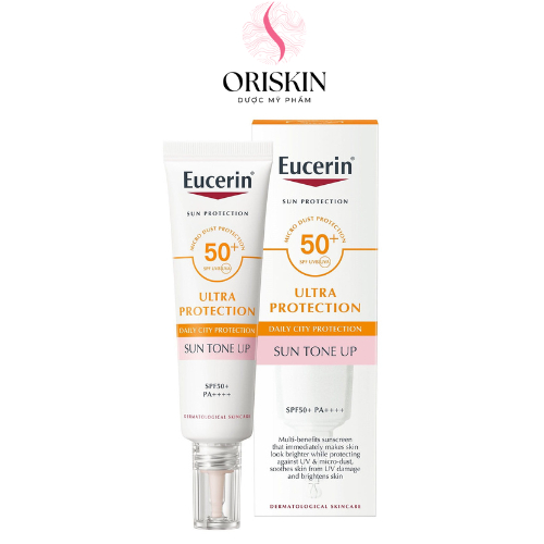 Eucerin Kem chống nắng nâng tông & dưỡng sáng da tức thì Eucerin Sun Tone Up 30Ml