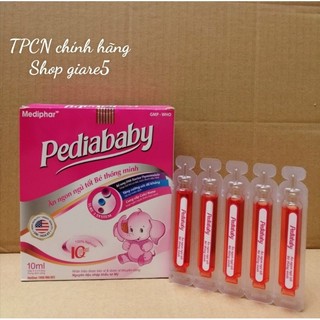 Pediababy ăn ngon ngủ tốt, bé thông minh.