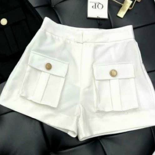Quần Sóc Kaki Bigsize Bảo Linh Có Túi Hộp Chất Co Giãn M01