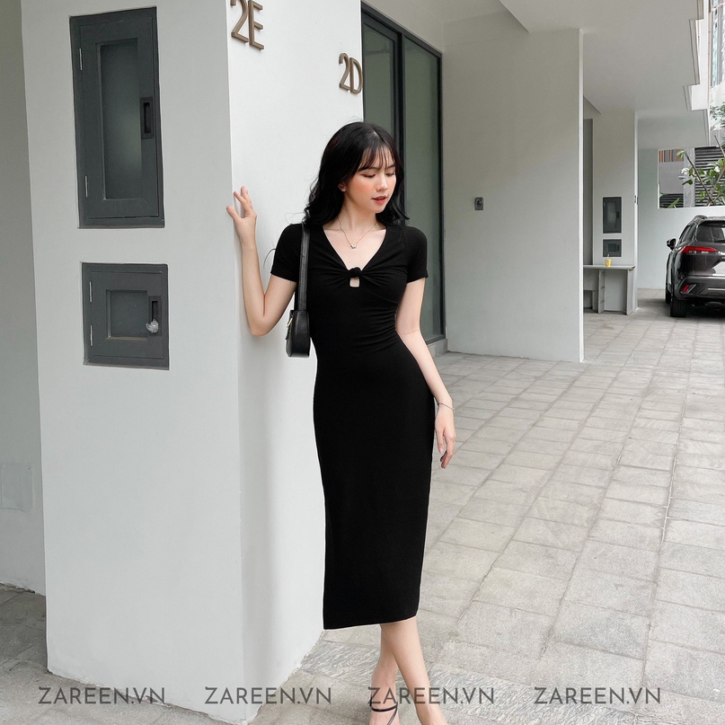 ZAREEN | ĐẦM BODY XOẮN NGỰC ZAREEN DAB14