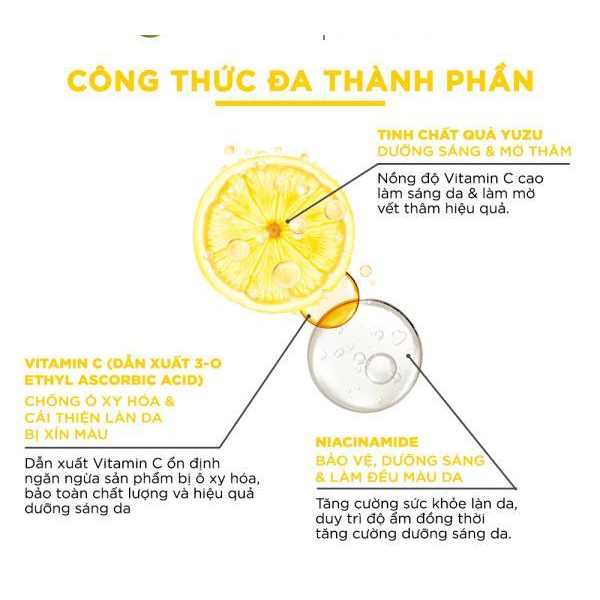 💥CHÍNH HÃNG💥 Tinh chất tăng cường sáng da mờ thâm Garnier 30ml  43