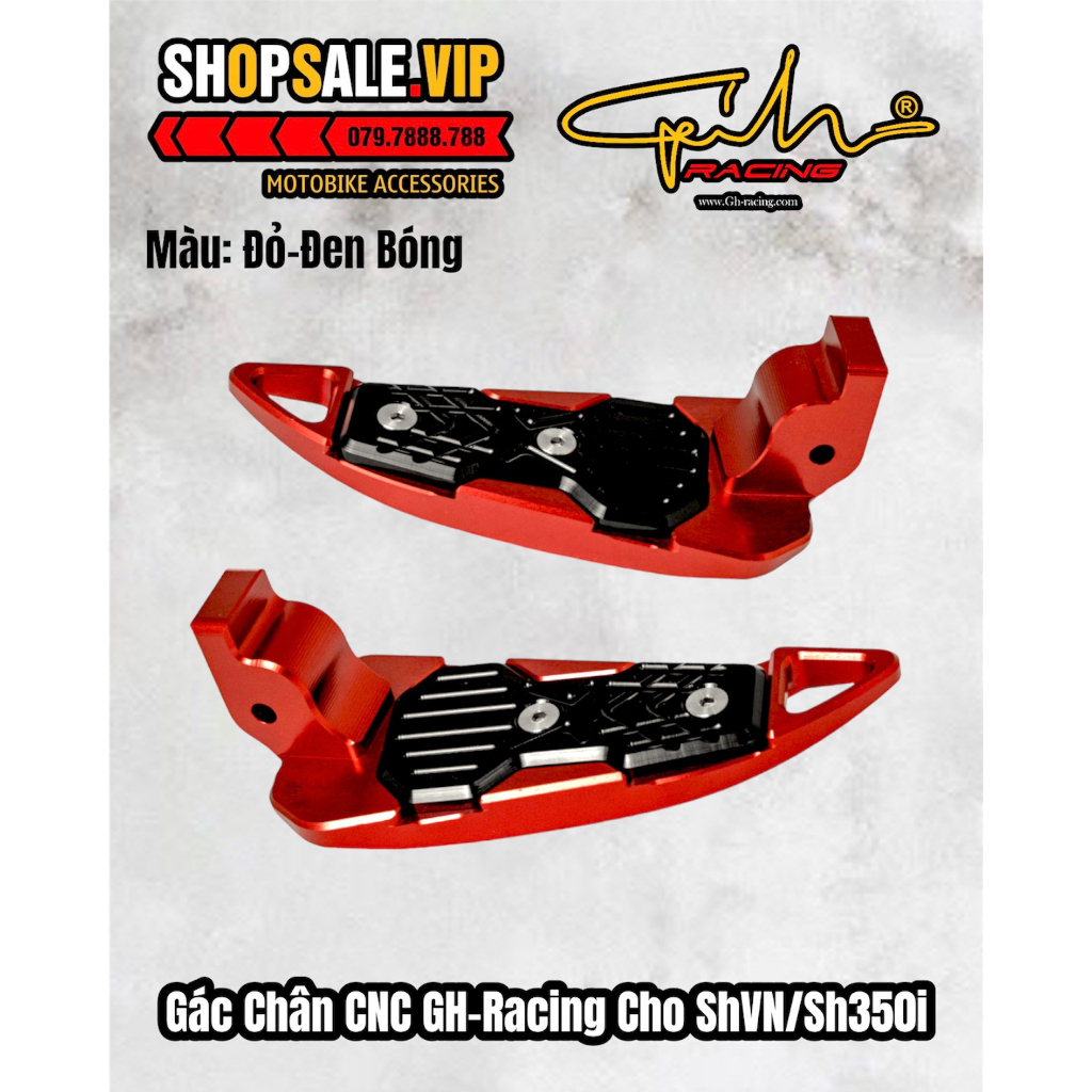 Gác Chân CNC Cho Sh300 , Sh350i và ShVN