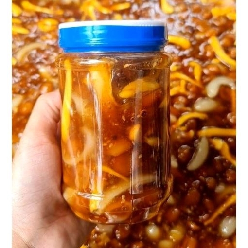 1kg Đá Me Hạt Dẻo ngào Đác Rim Cùng khóm Mít Tặng Kèm Gói Đậu Phọng Rang