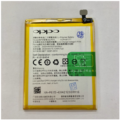 Pin Oppo Neo 9/ A37 mã BLP615 chính hãng 100% bóc máy
