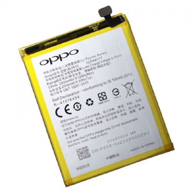 Pin Oppo Neo 9/ A37 mã BLP615 chính hãng 100% bóc máy