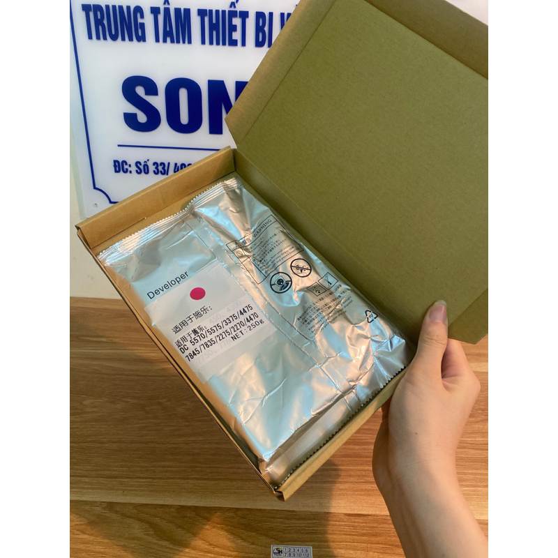 Bột từ máy photo Xerox WC - C7525 | 7530 | 7535 | 7545 | 7556 | 7830 | 7835 | 7845 | 7855 - 250g - Nhập khẩu mới