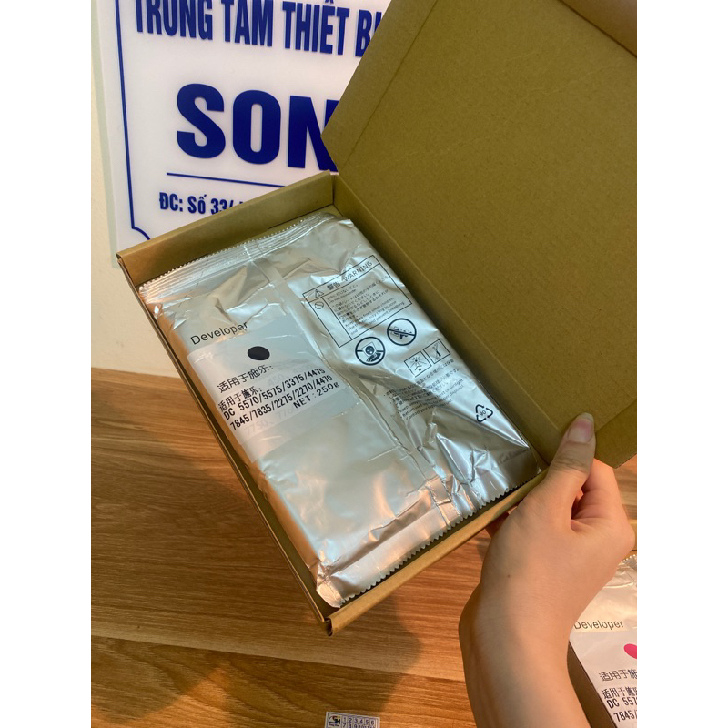 Bột từ máy photo Xerox WC - C7525 | 7530 | 7535 | 7545 | 7556 | 7830 | 7835 | 7845 | 7855 - 250g - Nhập khẩu mới