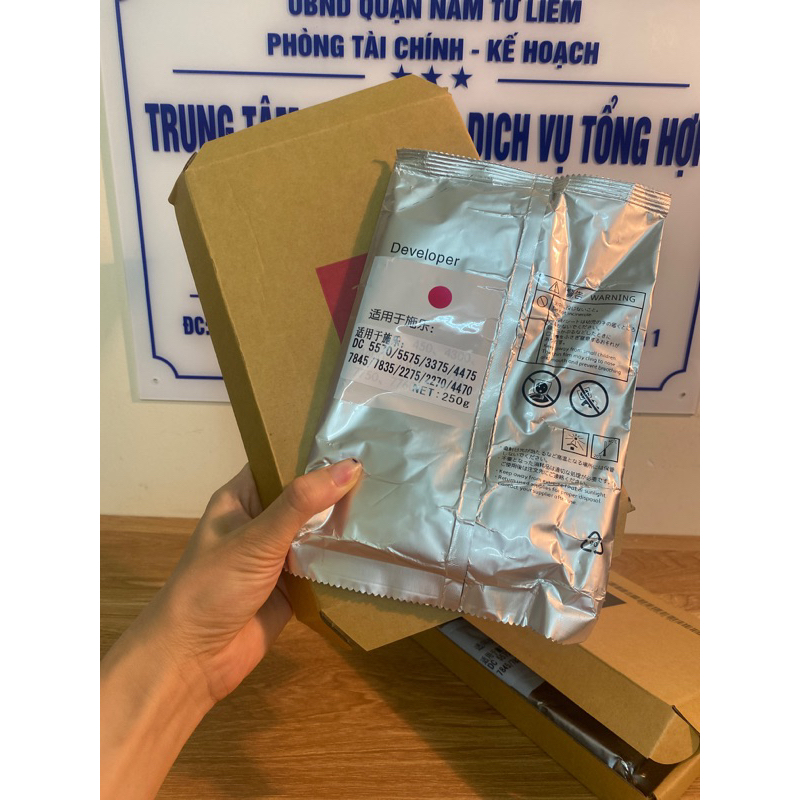 Bột từ máy photo Xerox WC - C7525 | 7530 | 7535 | 7545 | 7556 | 7830 | 7835 | 7845 | 7855 - 250g - Nhập khẩu mới