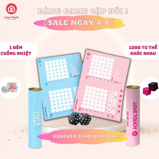 Bảng game bad bed trò chơi dringking game nâng tầm cảm xúc cho các cặp đôi đang yêu nhau - LOVE TOUCH