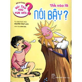 Sách - nói sao cho con hiểu? thế nào là nói bậy?