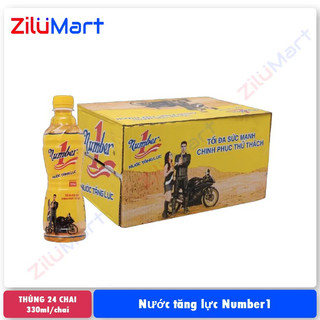 Nước tăng lực Number1 loại 330ml