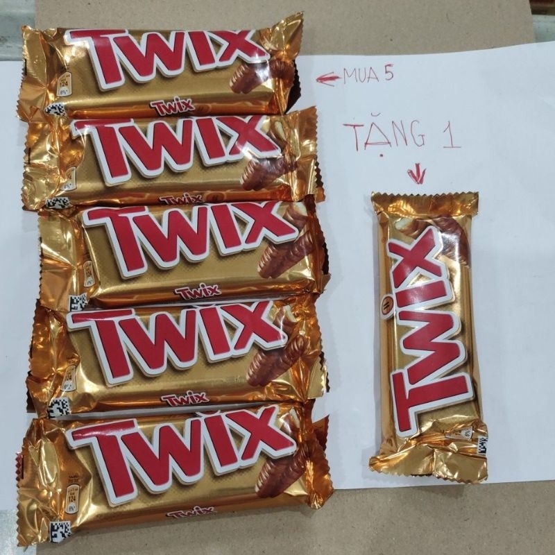 Com Bo Mua Thanh Twix 50g TẶNG 1 Thanh ( hsd 8/2023)