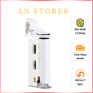 Kính lúp kẹp điện thoại 60x-100x siêu rõ nét, chân thực V2