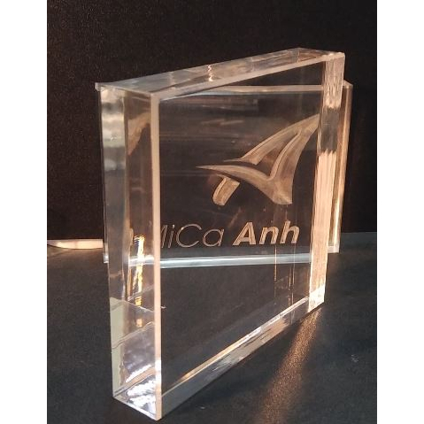 ❤Tấm mica dày, Khối mica trong, khối đế mica trưng bày sản phẩm