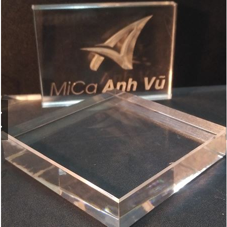 ❤Tấm mica dày, Khối mica trong, khối đế mica trưng bày sản phẩm