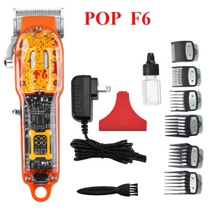Tông đơ căt tóc Magic POP-F6 lưỡi kép cắt cực ngọt, độ nắp vỏ trong rất hầm hố.