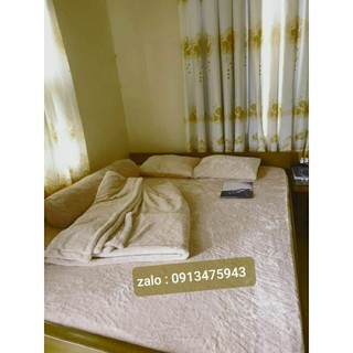 bộ drap lông thỏ siêu êm