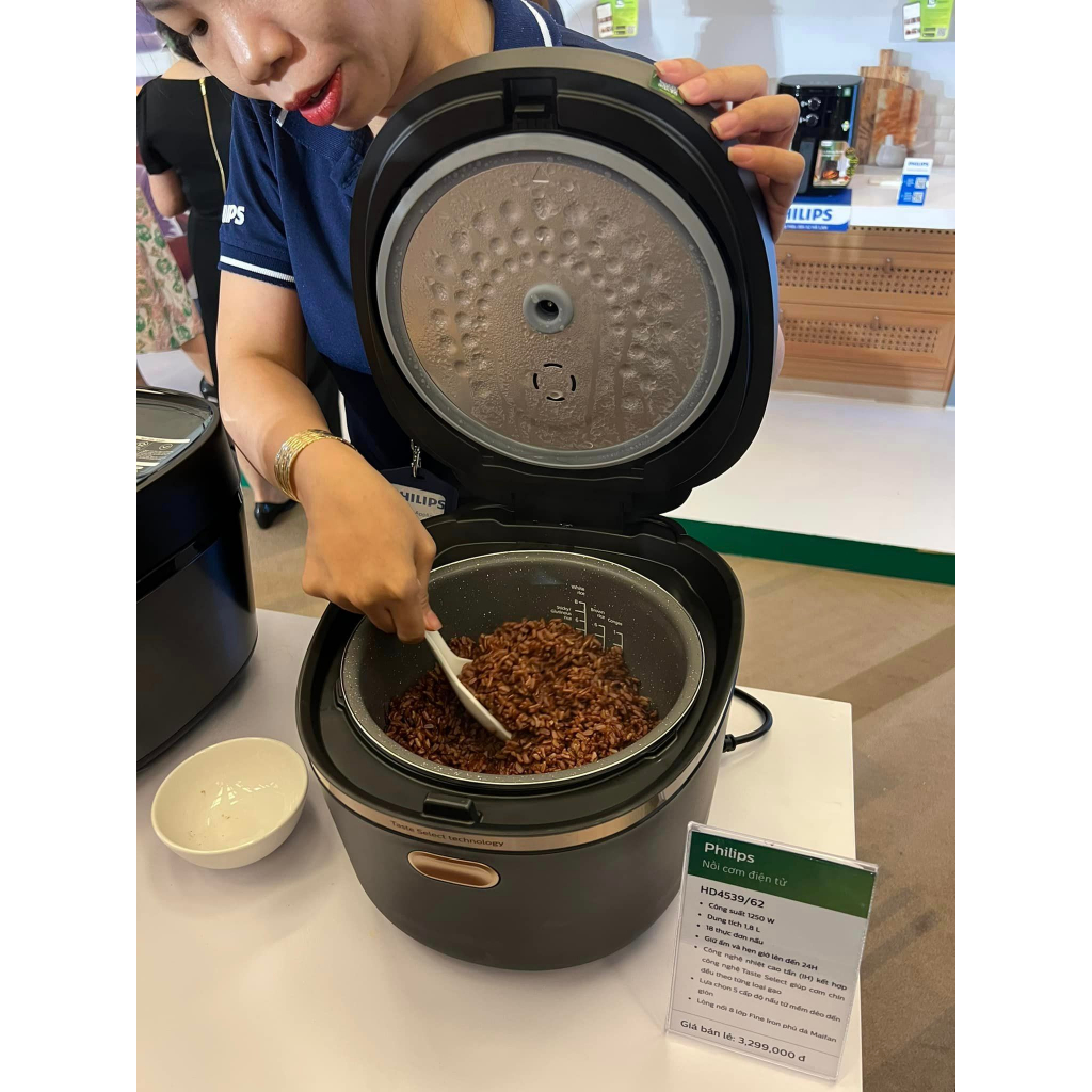Nồi cơm điện Philips HD4515 HD4518 HD4539 - Hàng chính hãng