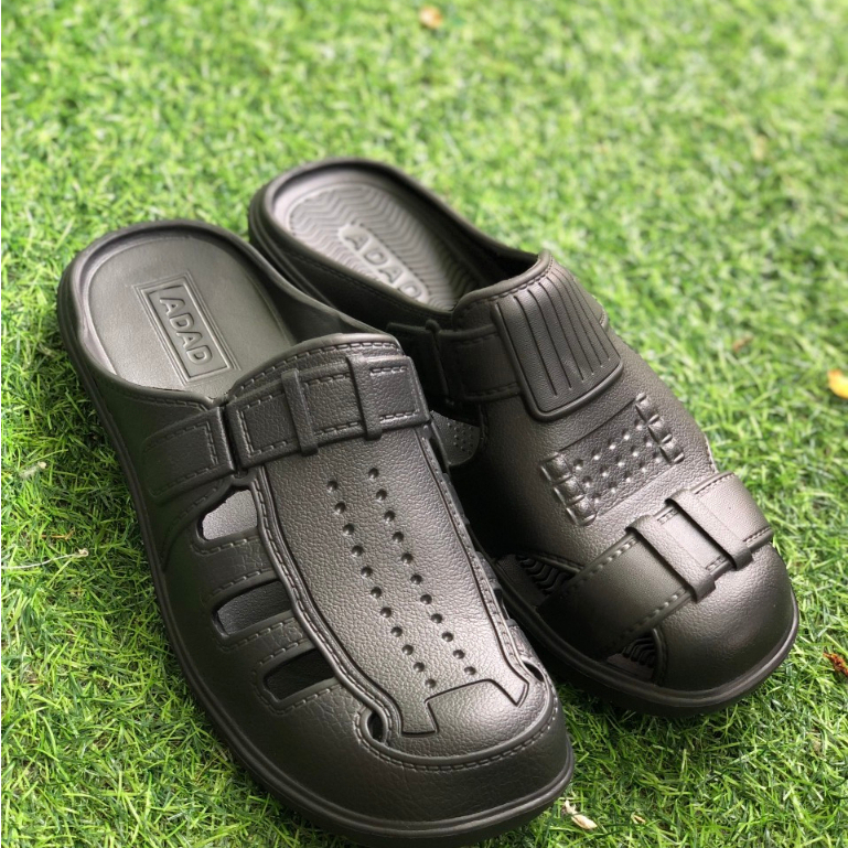 Giày nhựa lỗ nam đi mưa  siêu nhẹ siêu mềm - Giày Sneaker Lao động_ đi học , đi chơi , đi làm