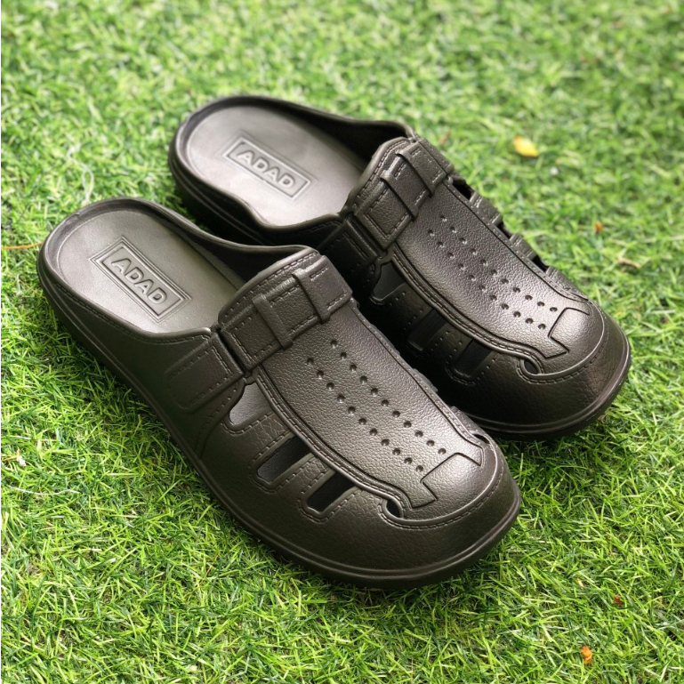 Giày nhựa lỗ nam đi mưa  siêu nhẹ siêu mềm - Giày Sneaker Lao động_ đi học , đi chơi , đi làm