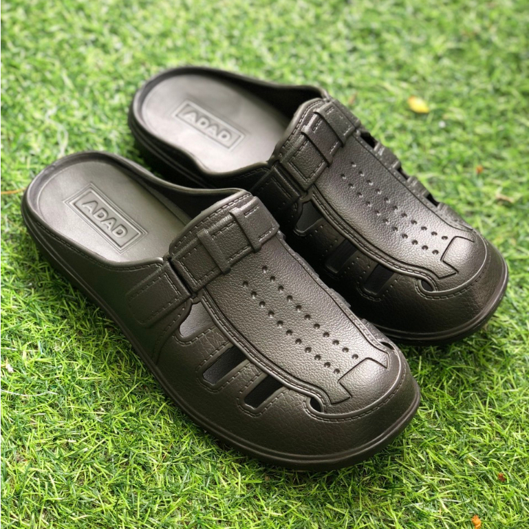 Giày nhựa lỗ nam đi mưa  siêu nhẹ siêu mềm - Giày Sneaker Lao động_ đi học , đi chơi , đi làm