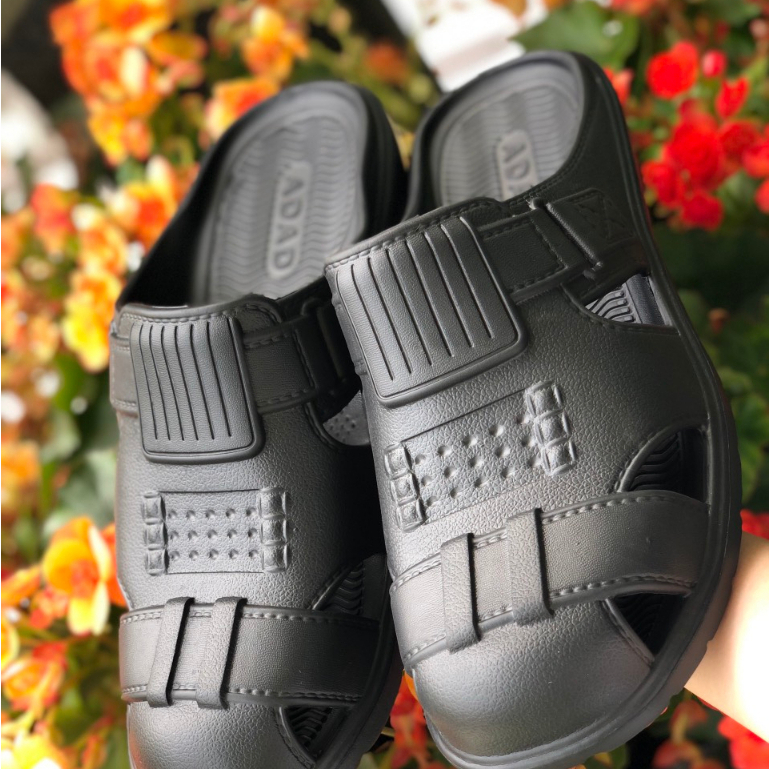 Giày nhựa lỗ nam đi mưa  siêu nhẹ siêu mềm - Giày Sneaker Lao động_ đi học , đi chơi , đi làm