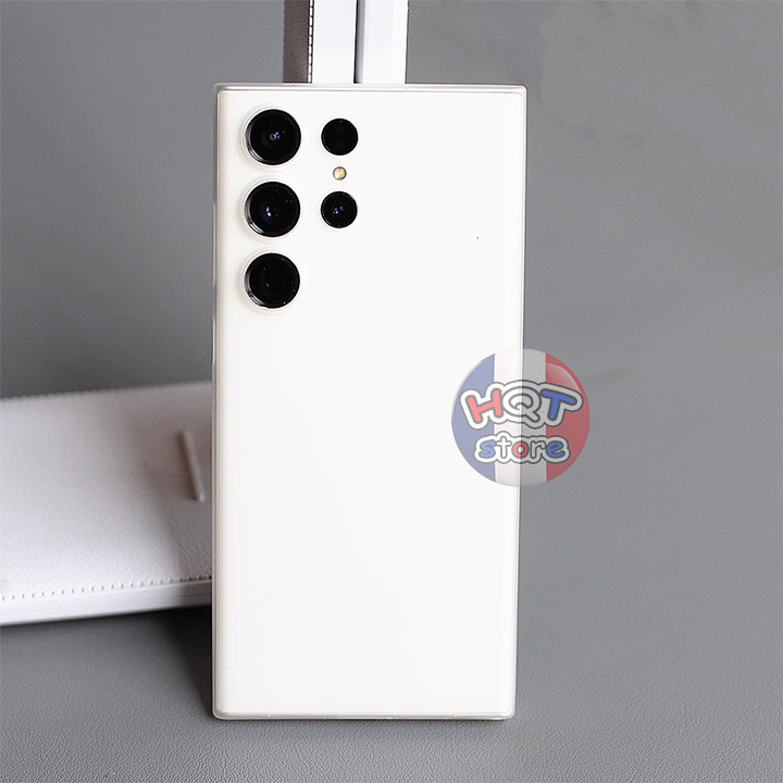 Ốp lưng siêu mỏng Ultra Slim 0.4mm  cho S23 Ultra nhám chống bám vân tay