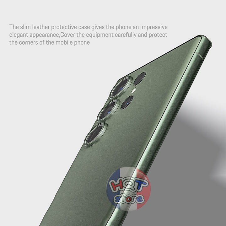 Ốp lưng siêu mỏng Ultra Slim 0.4mm  cho S23 Ultra nhám chống bám vân tay