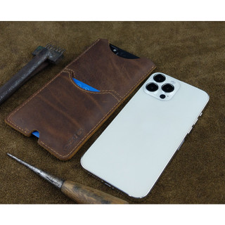 Bao da rút 12 pro max, 14 pro max, 13 pro max, xs max..da bò thật may máy cao cấp