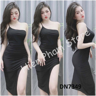 Đầm body xẽ tà sexy dn7349