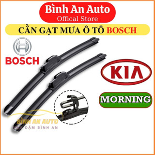 Cần gạt mưa KIA MORNING Loại BOSCH AEROFIT không xương Silicone, loại BOSCH ECOPLUS thân cứng xương sắt