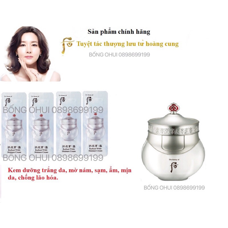 Kem dưỡng trắng da Whoo
