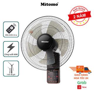 Quạt treo tường điện tử Mitomo FTT-60AE chất lượng cao - Bảo hành 2 năm