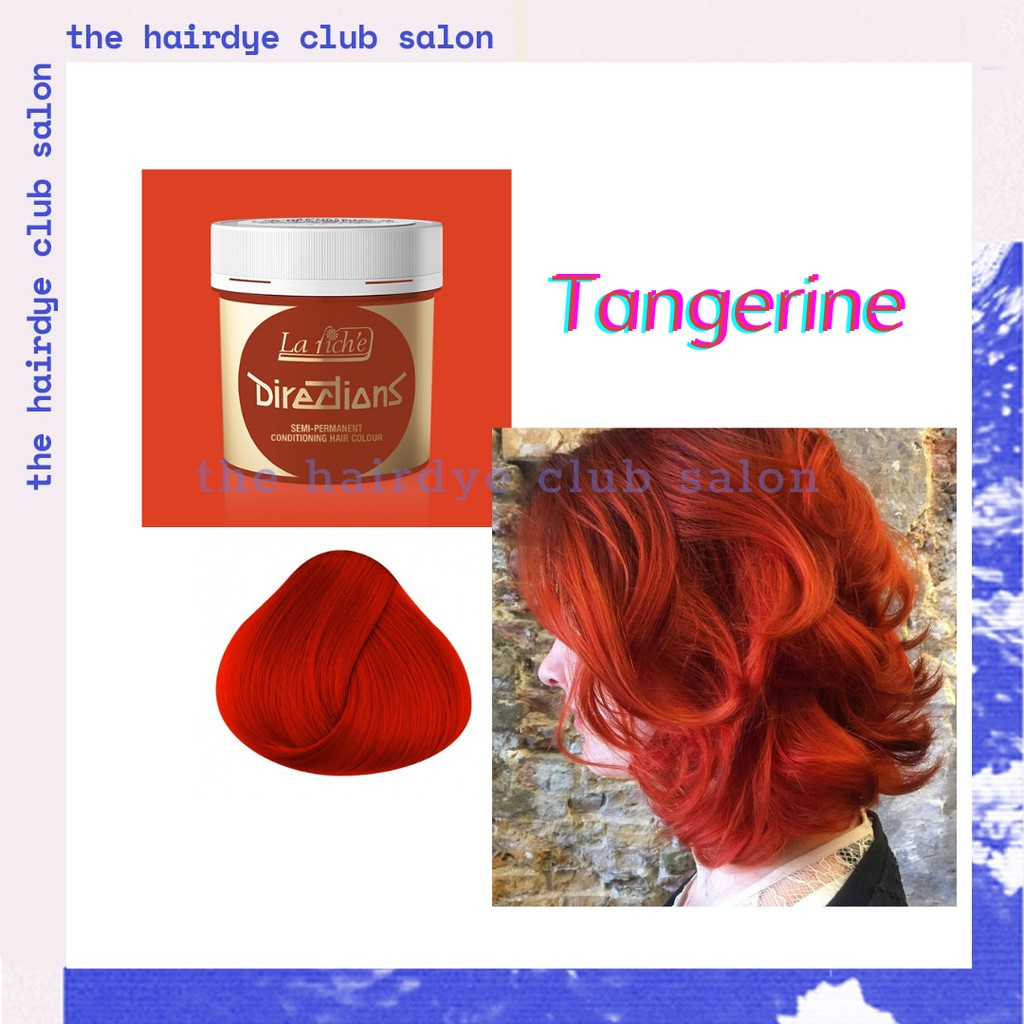 Màu Semi-pernament Lariche Directions màu Tangerine