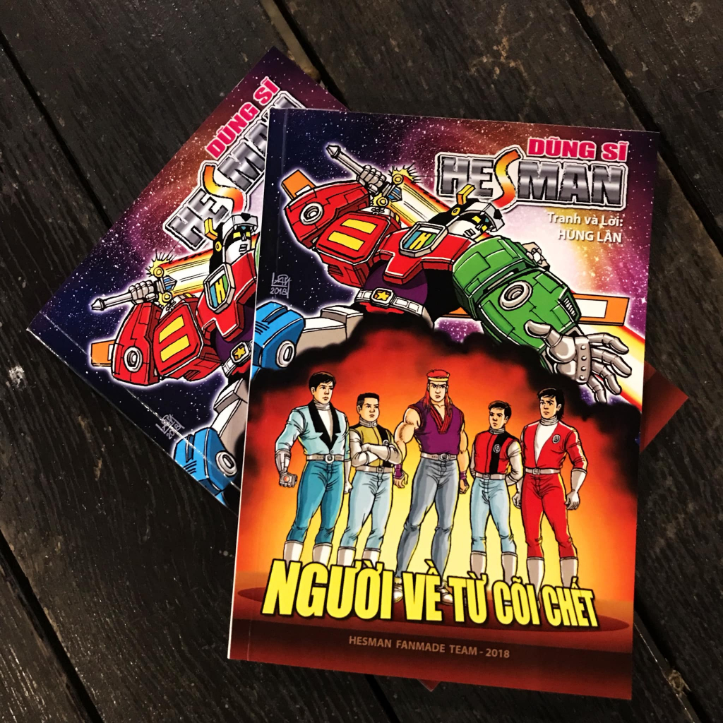 Postcard - Manga Dũng Sĩ Hesman