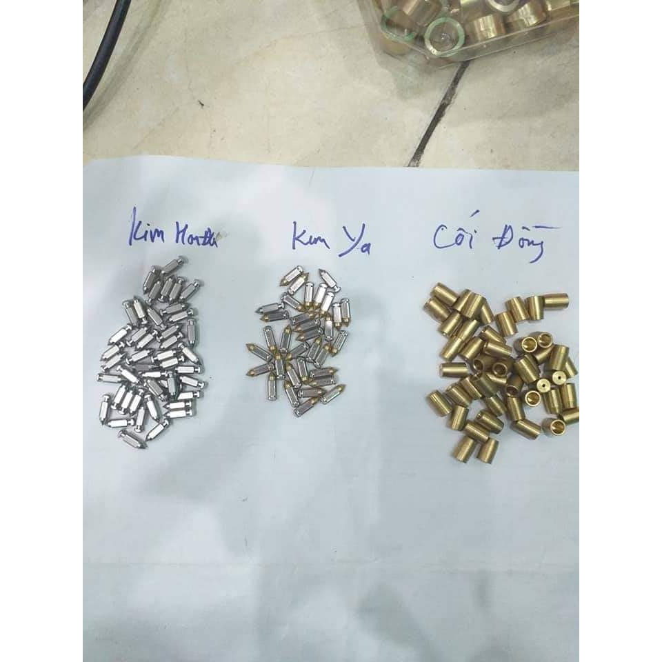 KIM 3 CẠNH INOX XỬ LÝ CHẾ CHÁY XĂNG DƯ  + CỐI ĐỒNG HONDA VÀ YAMAHA