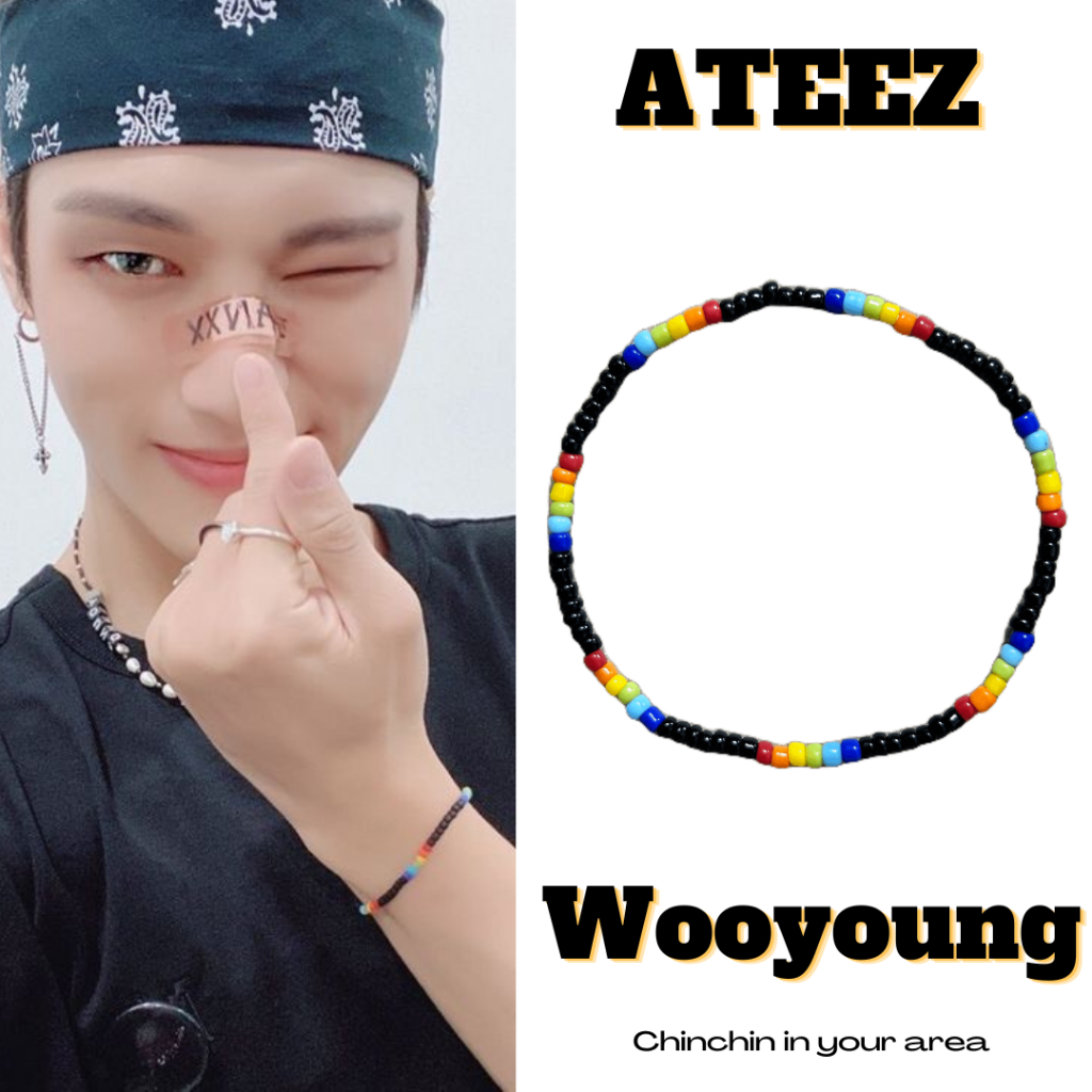 Vòng tay Cheap moment Wooyoung Ateez