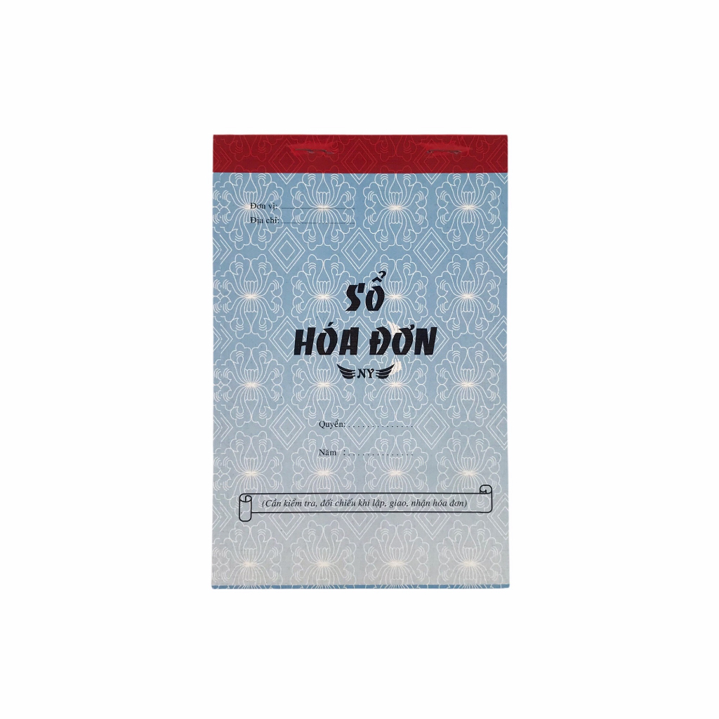 Hóa đơn bán lẻ NY 13x20cm 3 liên 50 bộ không đế (5/100) - Lốc