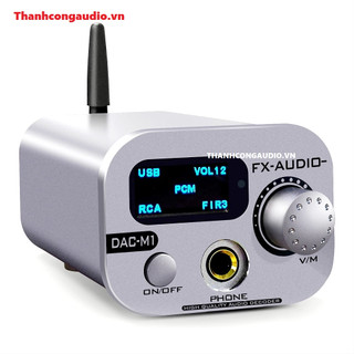 Dac giải mã âm thanh fx audio m1: 32bit/384khz - dsd512