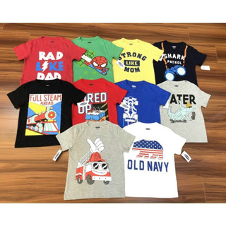 Áo phông cộc tay bé trai 1-5 tuổi hàng xuất dư Old Navy