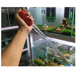 Cây bóp hút dung dịch cặn bẩn hồ cá mini loại tốt