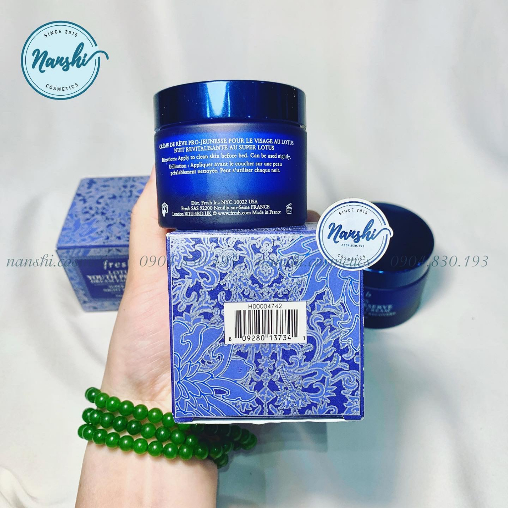 Kem Dưỡng Fresh Lotus Youth Preserve Dream Night Cream 50ml