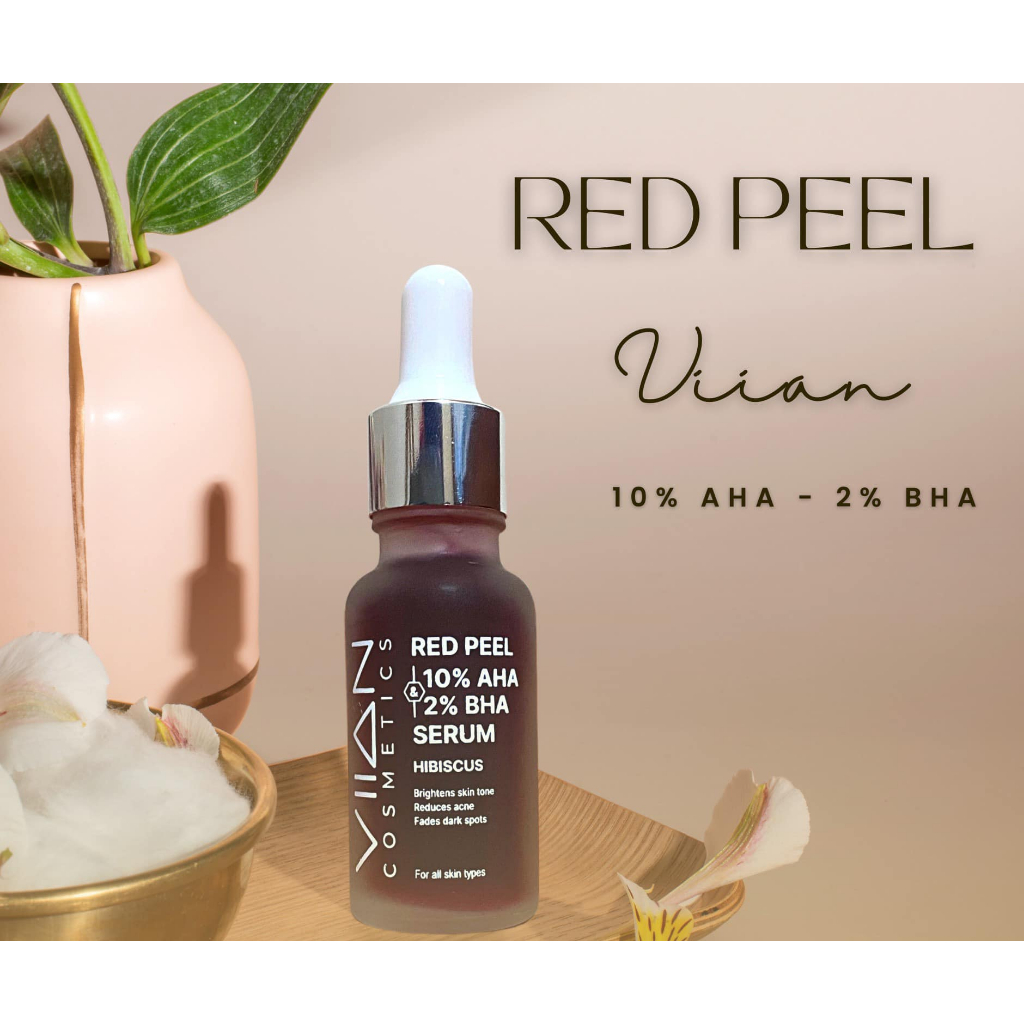 Serum Red Peel Da Viian BT-10%AHA & BHA 2%