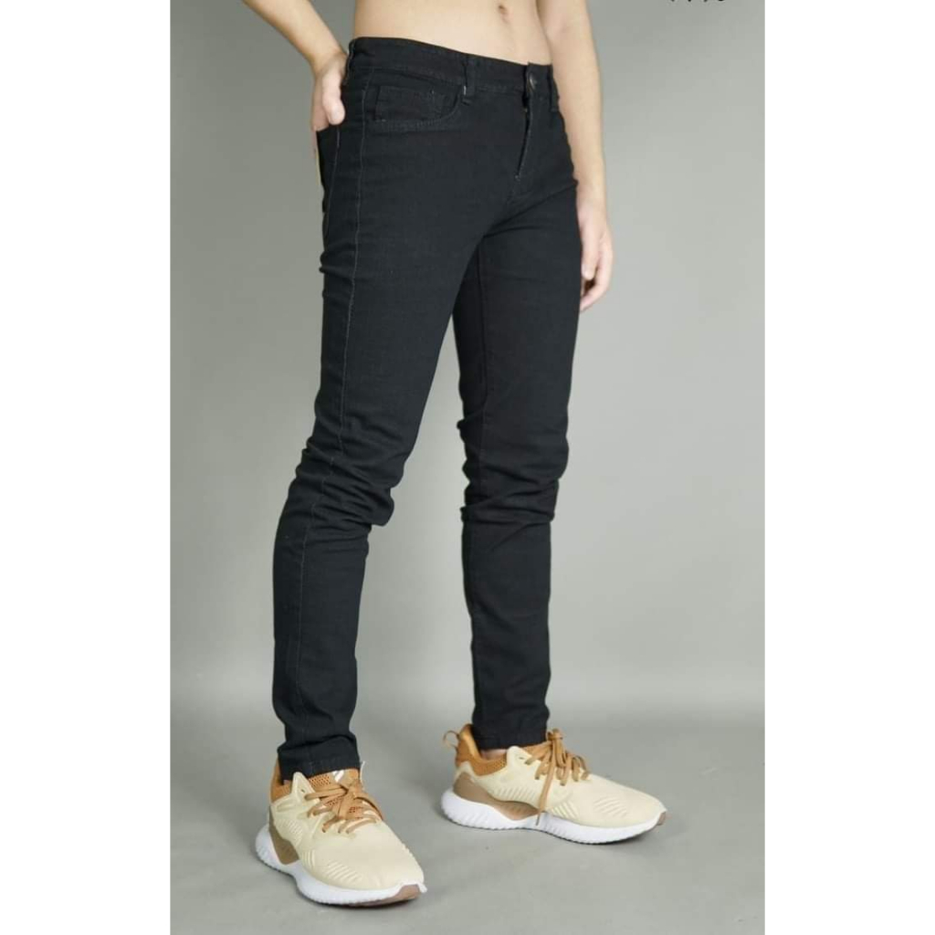 Quần Jean Nam Quần Bò Nam Trơn Co Giãn Dáng Skinny Xuất Khẩu Cao Cấp
