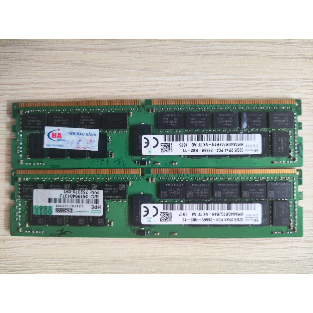 Ram server workstation ddr4 ecc reg 16gb 32gb