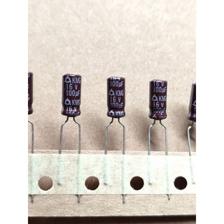 10 chiếc tụ điện 16v 100uf tụ hoá 16v 100uf chính hãng
